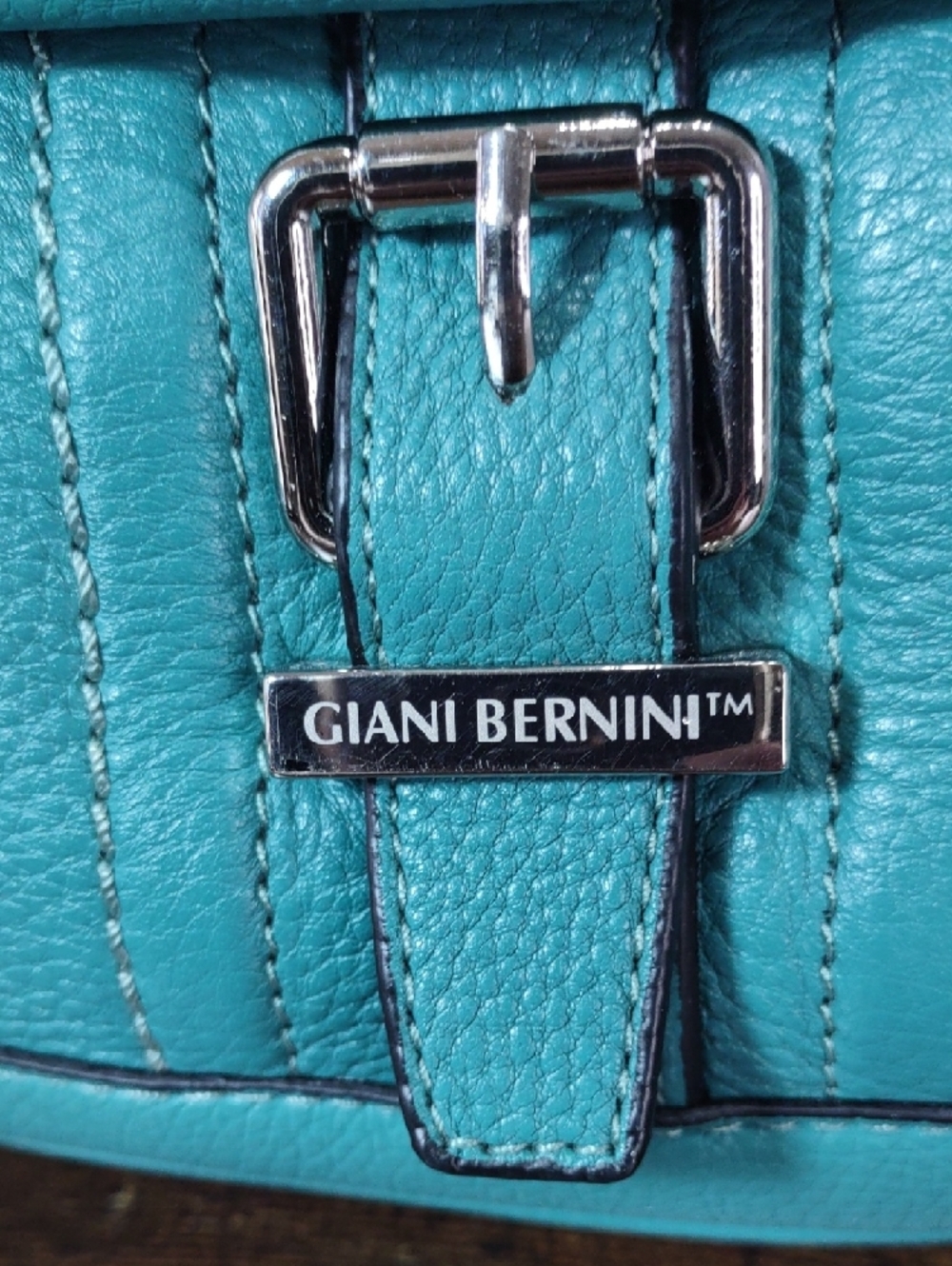 Giani Bernini Pebbled Leather Shoulder Bag - Picture 11 of 14